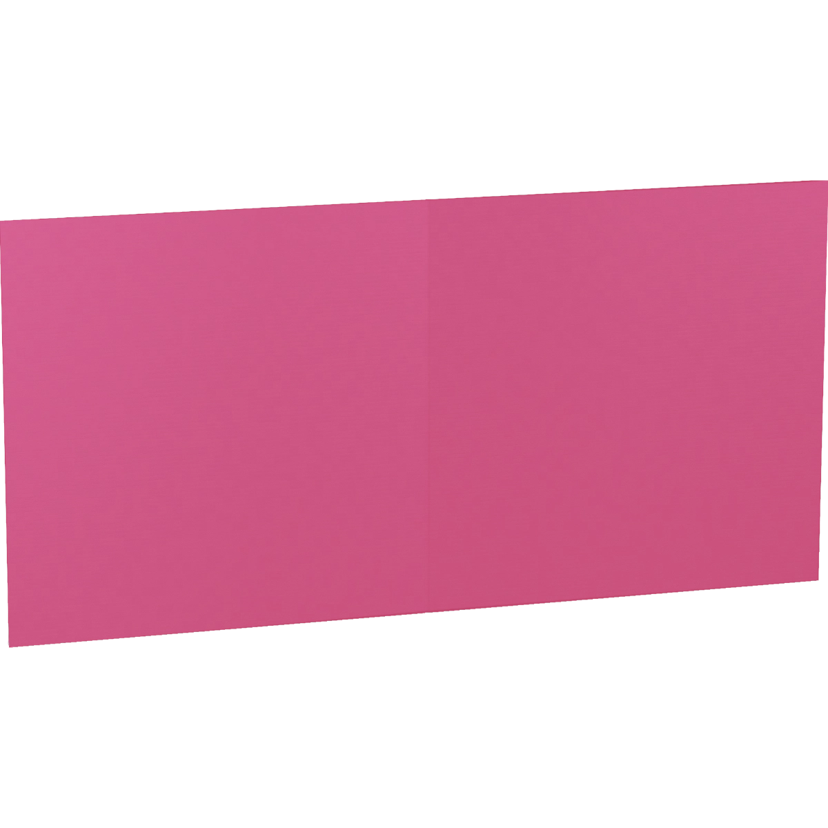 Paperado Klappkarte 157x157 mm - fuchsia gerippt