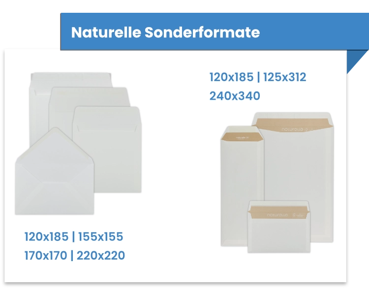 Naturelle Sonderformate